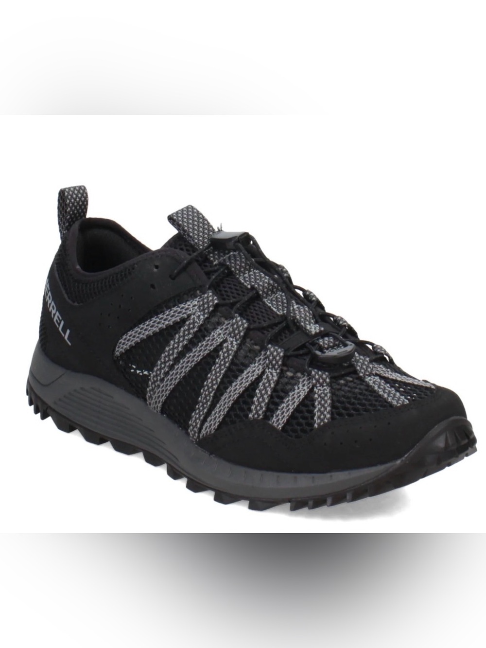 Men's Merrell, Wildwood Aerosport  hiking Shoe  size 12. black/gray worn once